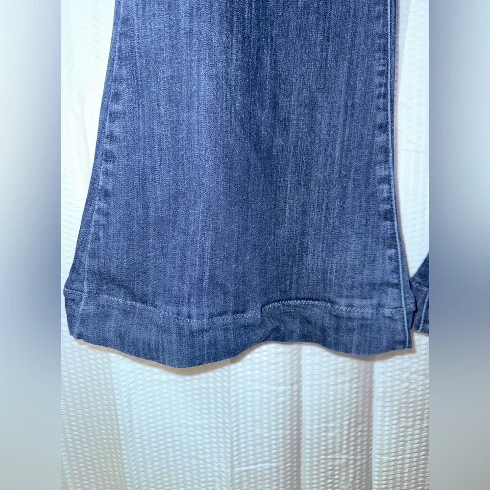 Judy Blue high-rise pull-on super flare jeans in a dark wash Size 31 ( ALTERED)